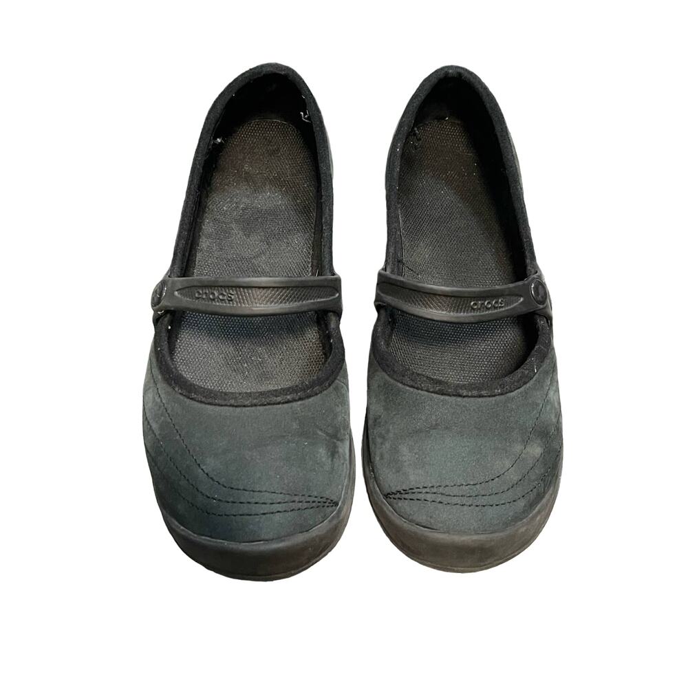 Crocs Navy and Black Women's Mary Jane Size 7